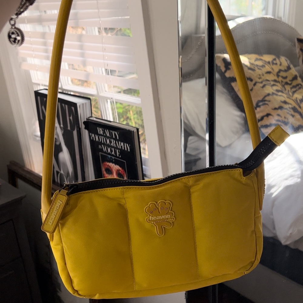 heavn marc jacobs yellow puffer shoulder bag - Picture 3 of 3